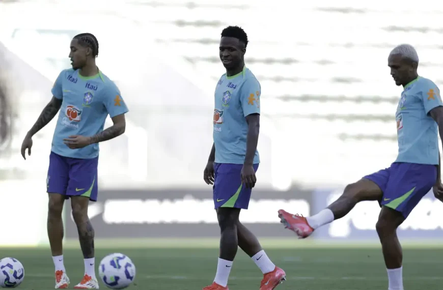 Brasil enfrenta Colômbia no Mané Garrincha, em Brasília