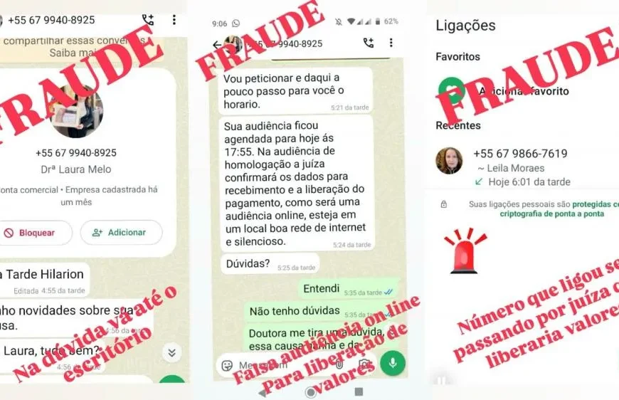 Ponta Porã: Golpe envolvendo falsos advogados alerta população e mobiliza OAB/MS e TJMS