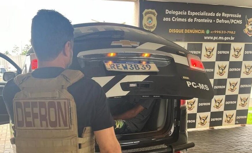 Foragido da Justiça de Amambai é preso pela DEFRON