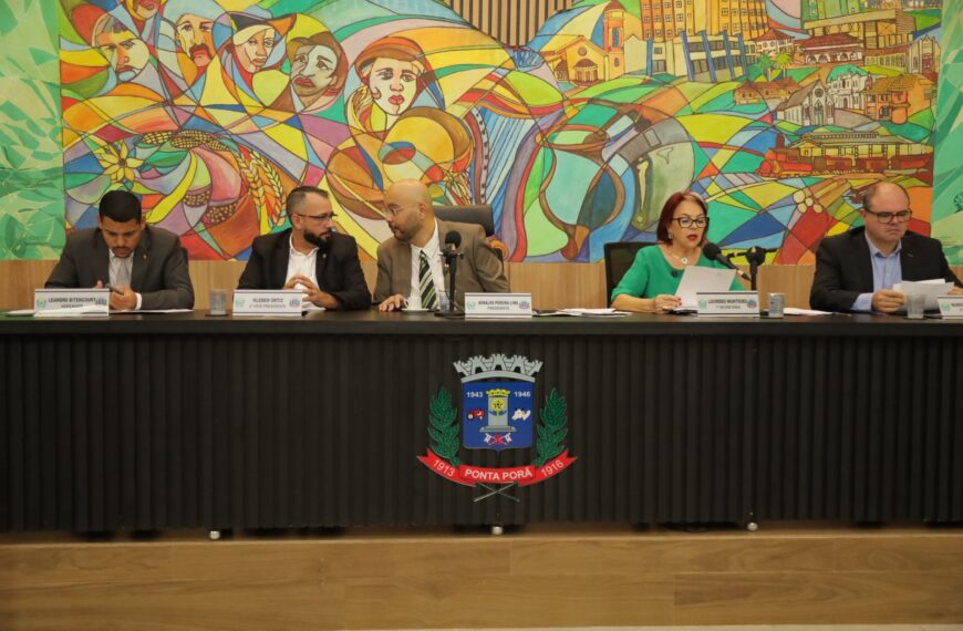 Câmara aprova isenção de impostos na construção de moradias populares em Ponta Porã