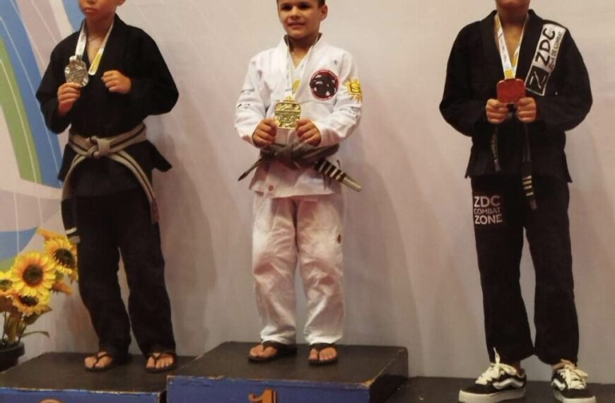 Ponta Porã: Família Santos conquista medalhas de ouro no Open Estadual de Jiu-jitsu