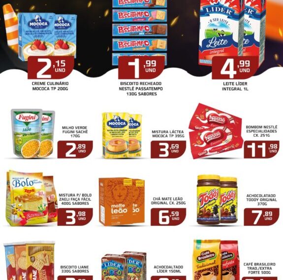 Confira as ofertas Fecha Mês do Supermercado Sol