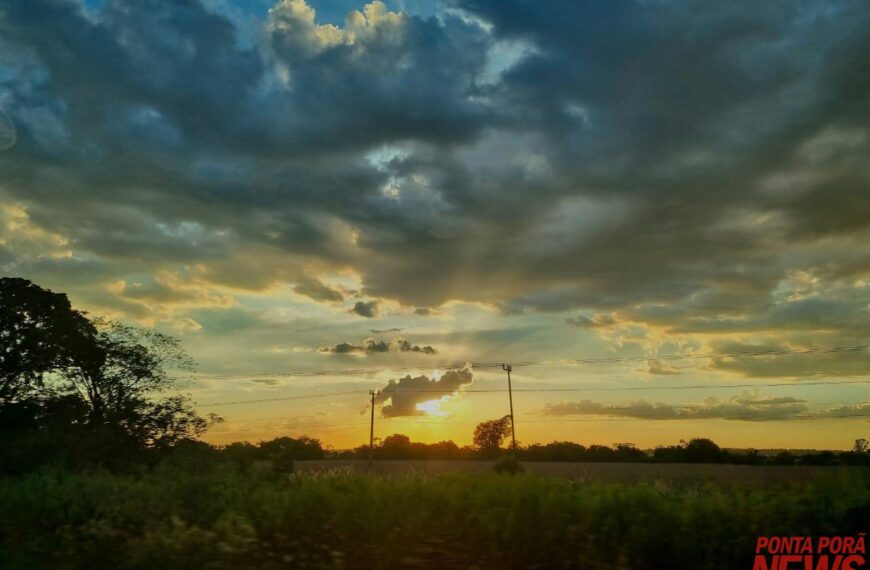 Previsão do tempo para este sábado em Ponta Porã