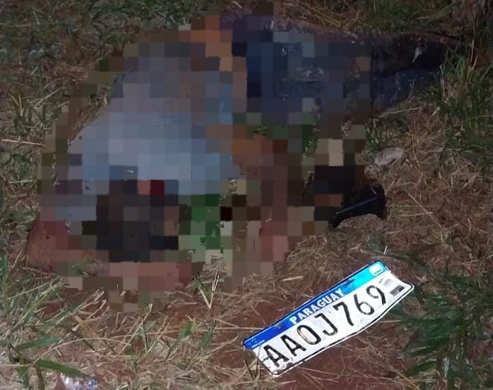 Pintor é atropelado e morto em Pedro Juan Caballero. Motorista fugiu