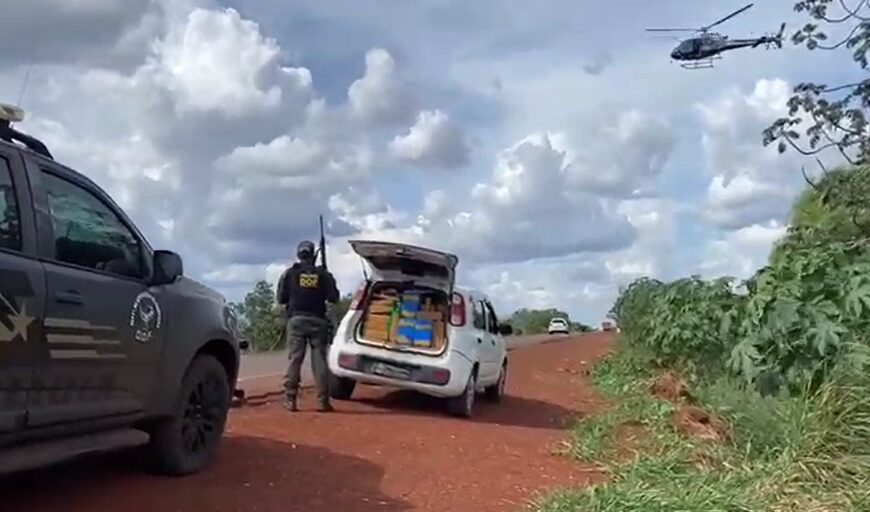 DOF e CGPA apreendem mais de mil quilos de drogas em Maracaju