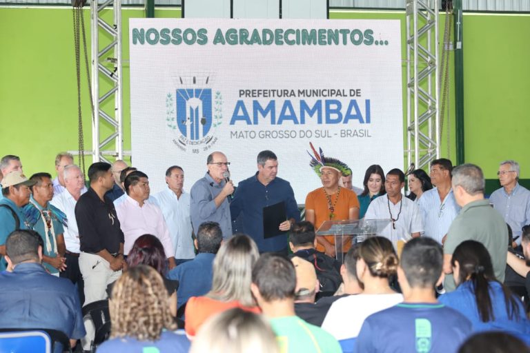 Amambai: Riedel entregas obras e anuncia o tão sonhado contorno viário na cidade