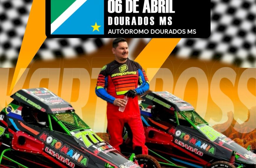Abertura da “Copa MS de Kartcross de velocidade na terra 2025” será no domingo