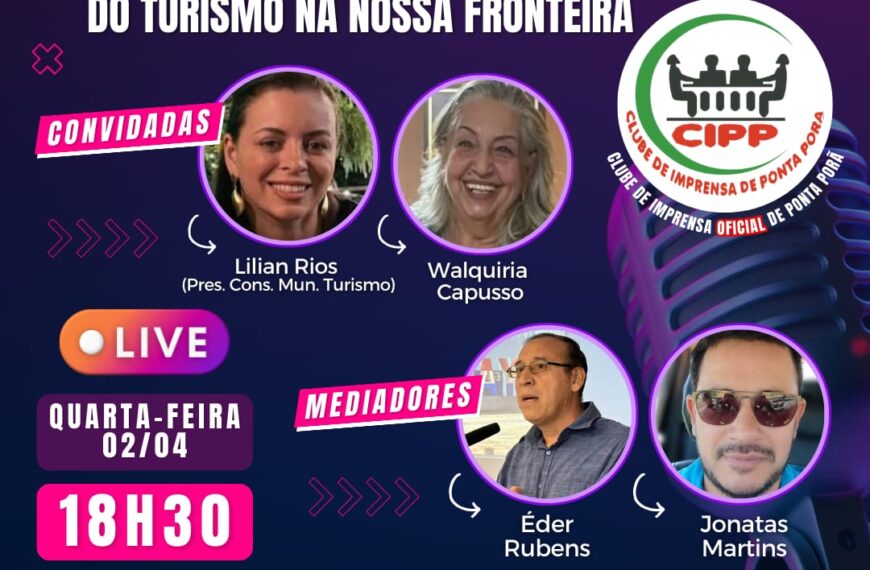 “Regionalização e Fortalecimento do Turismo” é a pauta do podscast ´Diálogo´ no CIPP Oficial