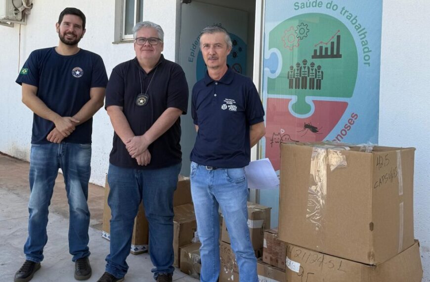 Receita Federal e Vigilância fazem parceria para descarte de medicamentos em Ponta Porã