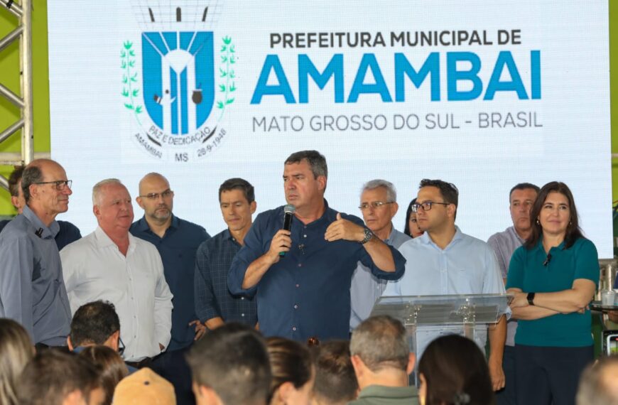Governo de MS entregas obras e anuncia o tão sonhado contorno viário de Amambai