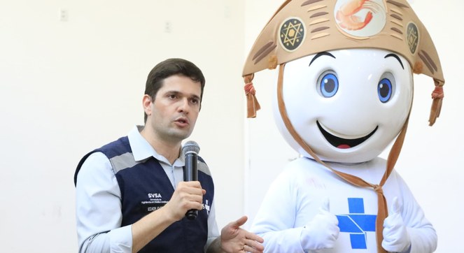 Zé Gotinha dá início à vacinação nas escolas do Rio Grande do Norte