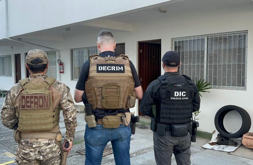 DEFRON cumpre mandados no Paraná e Santa Catarina em busca traficantes da fronteira