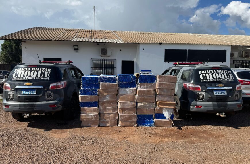 PM apreende quase uma tonelada de maconha em Campo Grande