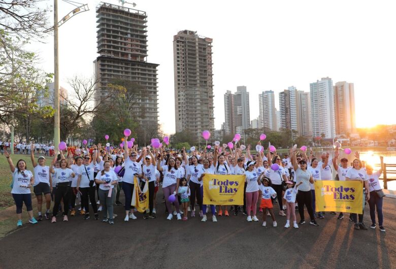 Segunda caminhada contra a violência à mulher acontece dia 31 no Parque das Nações