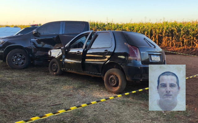 Douradense morre em acidente envolvendo carro do prefeito de Laguna Carapã