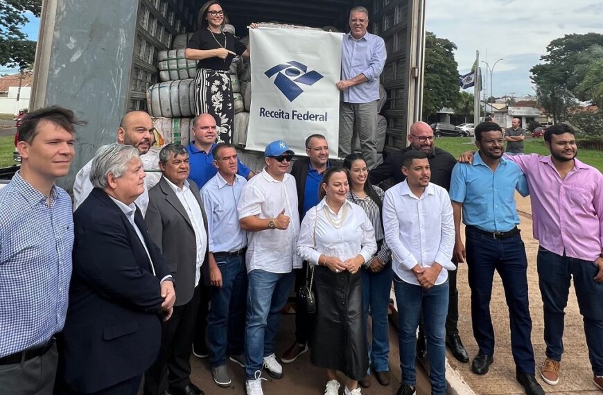 Prefeitura de Ponta Porã recebe doação da Receita Federal e lança programa que visa transformação de vidas