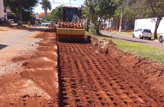 Ponta Porã recebe melhoria mobilidade urbana com alargamento na rua Antônio João