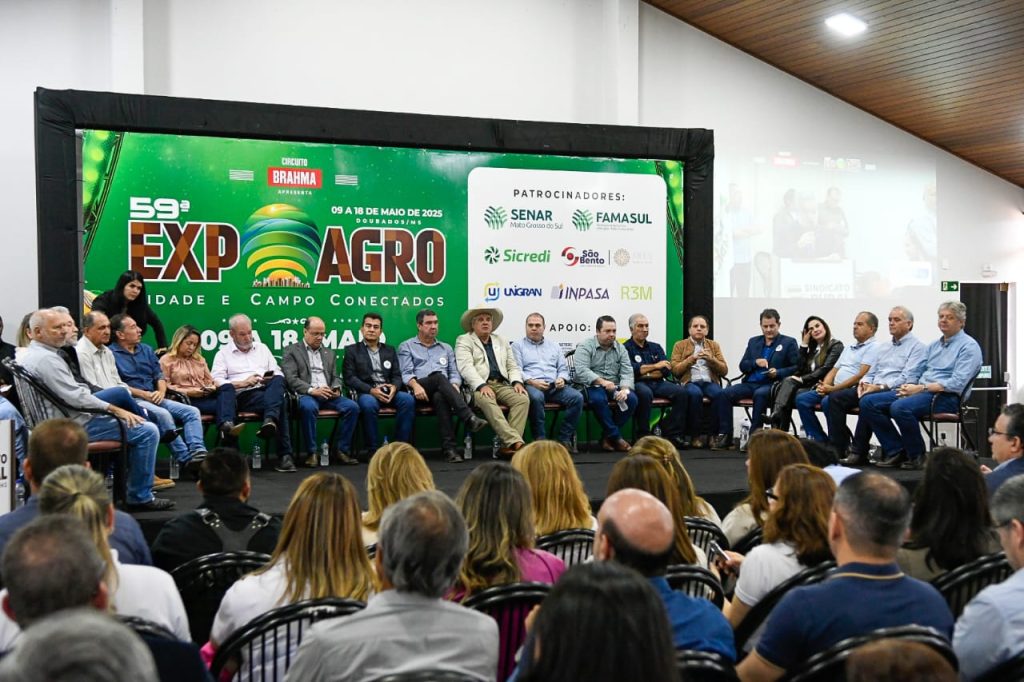 Em Dourados, Governo de MS valoriza setor agropecuário e garante obras de infraestrutura