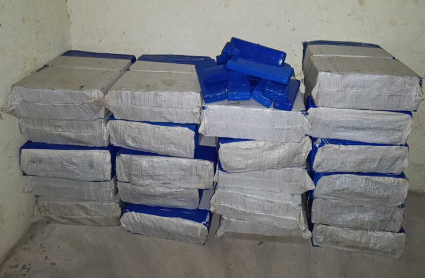 Polícia Militar apreende 920 quilos de maconha em residência de Ponta Porã