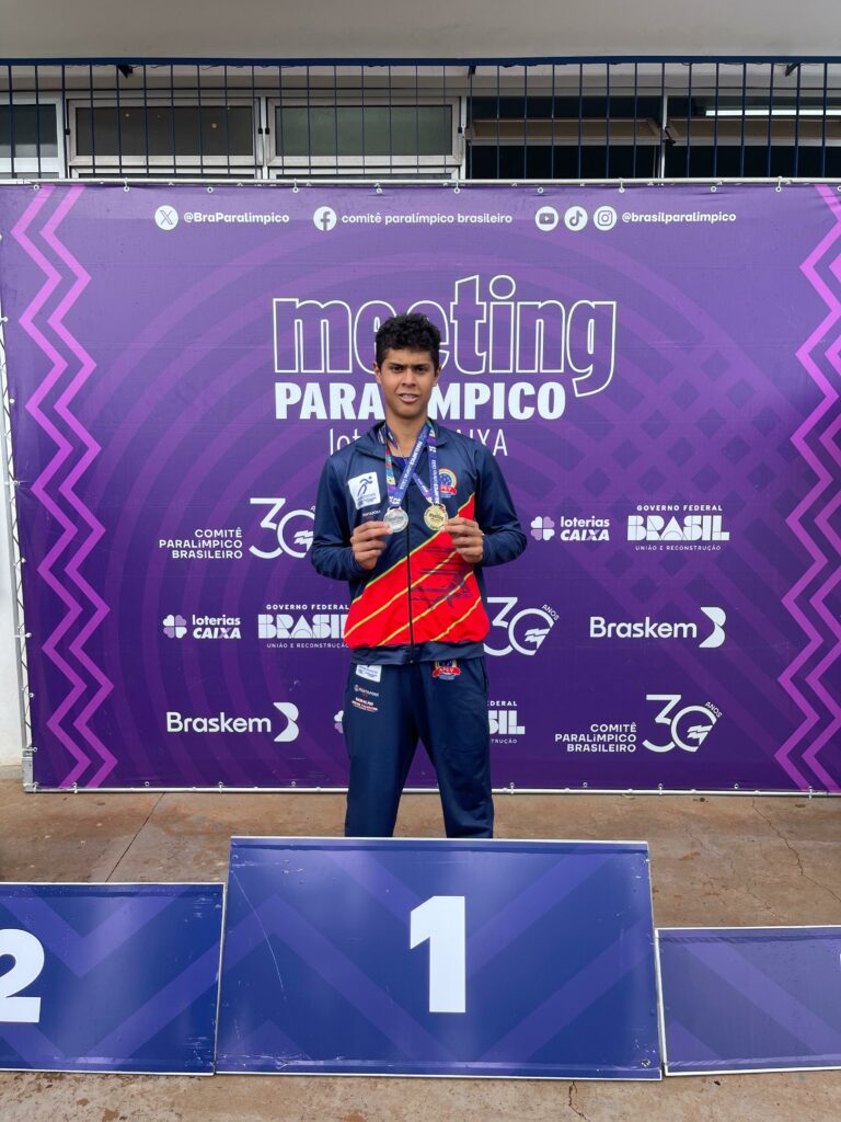 Atletas de Ponta Porã faturam 8 medalhas de ouro e 1 de prata no Meeting Paralímpico