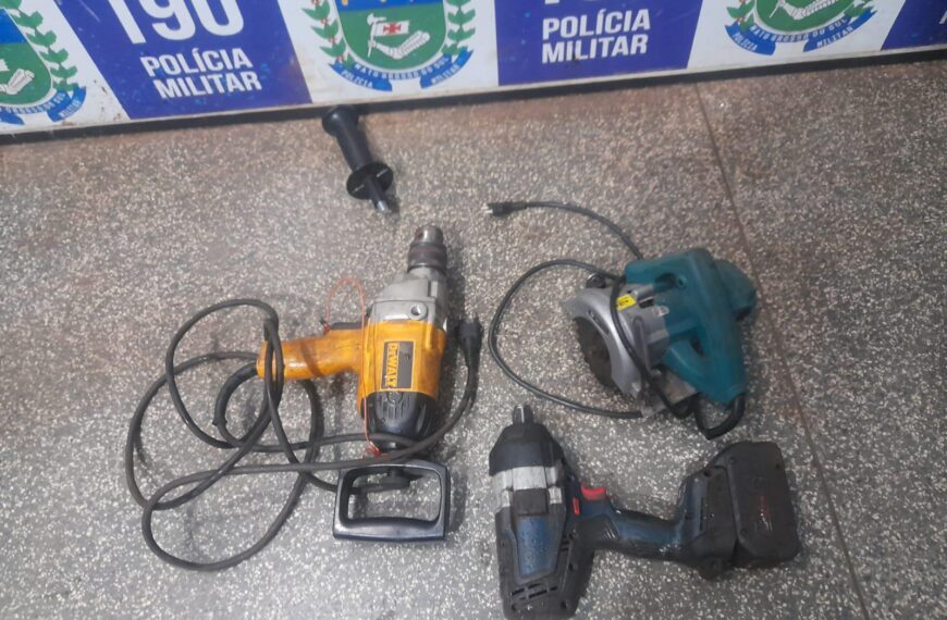 Ação conjunta recupera ferramentas furtadas de comércio em Ponta Porã