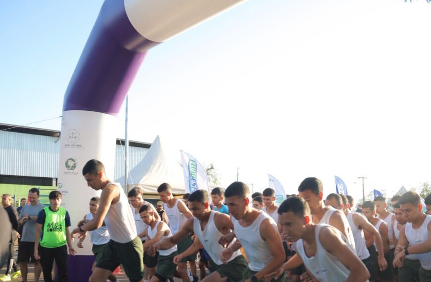 Treinão da Corrida dos Poderes reúne mais de mil participantes em Ponta Porã