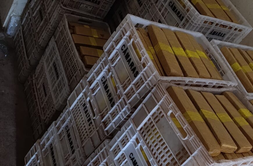 Mais de duas toneladas de maconha são apreendidas em Nova Itamarati