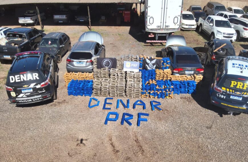 Polícias Civil e Rodoviária Federal apreendem 2t de maconha