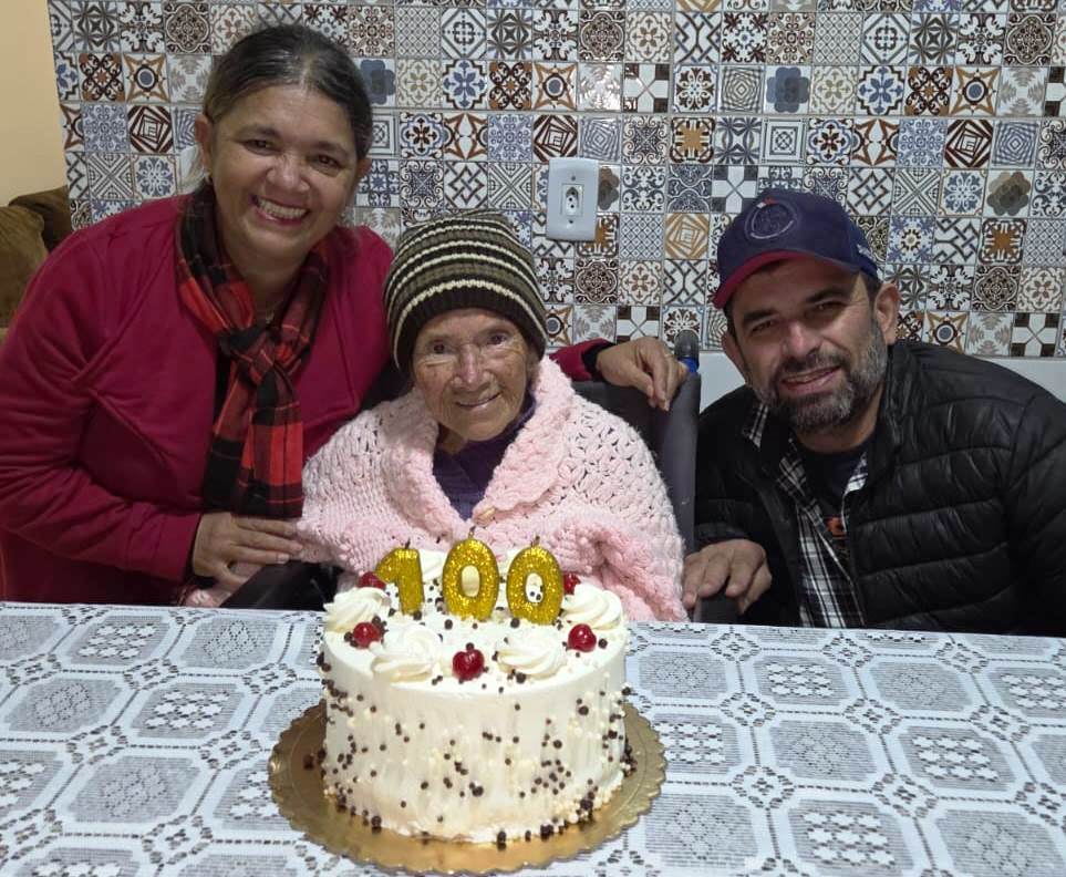 Guilhermina Nunes Siqueira, a Kulucha, completa 100 anos