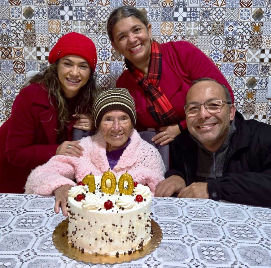Guilhermina Nunes Siqueira, a Kulucha, completa 100 anos