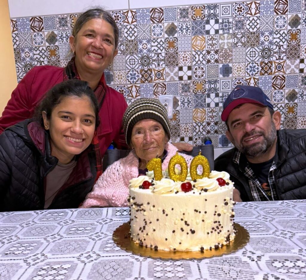 Guilhermina Nunes Siqueira, a Kulucha, completa 100 anos