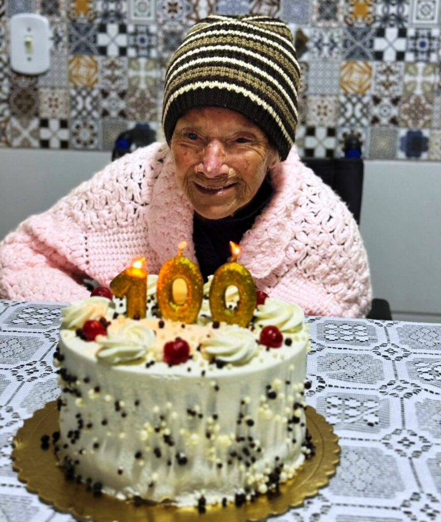 Guilhermina Nunes Siqueira, a Kulucha, completa 100 anos