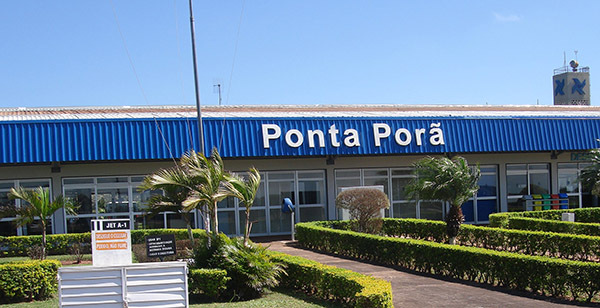 Aeroporto de Ponta Porã será ampliado e modernizado