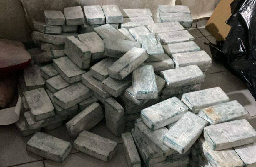 Operação apreende de 475 quilos de cocaína em Mundo Novo