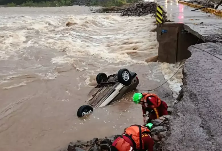 Defesa Civil alerta para risco de mais chuvas fortes no RS após 5 pessoas morrerem