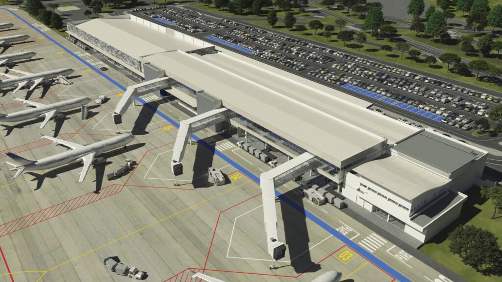 Aena celebra início das obras de modernização dos seus Aeroportos em MS; Terminal de Ponta Porã terá 2.600 m²