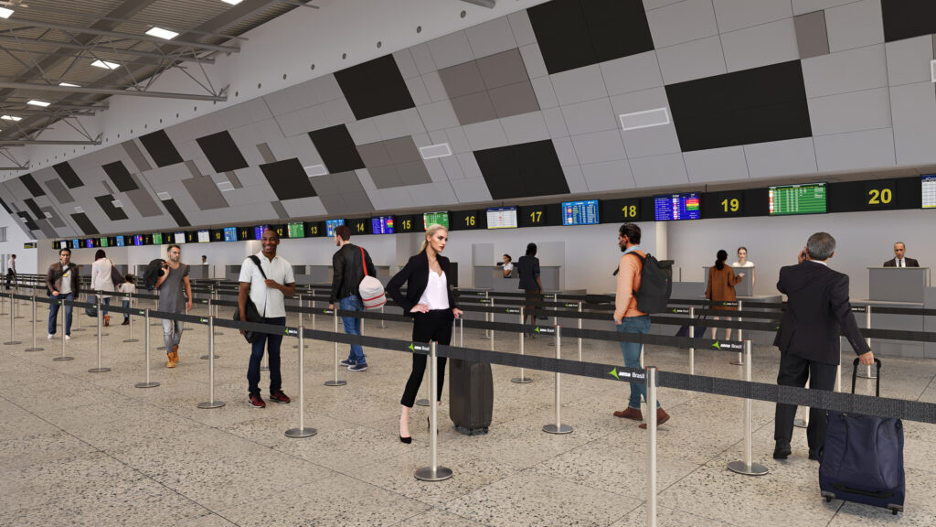 Aena celebra início das obras de modernização dos seus Aeroportos em MS; Terminal de Ponta Porã terá 2.600 m²