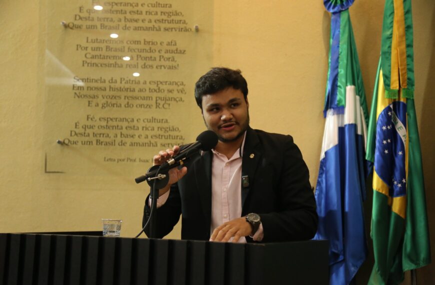 José Menino Júnior cobra melhorias na saúde e infraestrutura rural de Ponta Porã