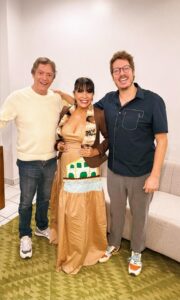 Aninha Monteiro prestigiou o icônico Fábio Porchat em Maceió