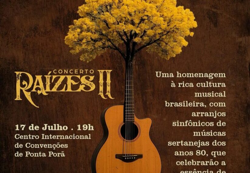 Ponta Porã: Banda Isaac Borges Capilé celebra raízes da música sertaneja com concerto especial