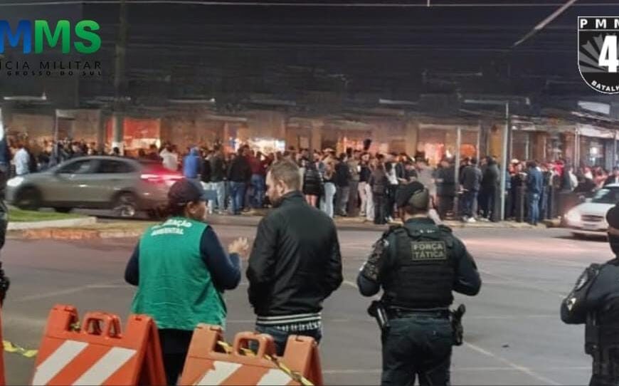 PM e Fiscalização Ambiental combatem poluição sonora na região central de Ponta Porã