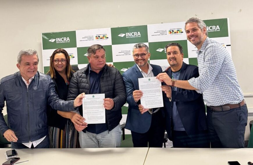 SPU/MS transfere para o INCRA terra da União para regularizar assentamento rural em Porto Murtinho