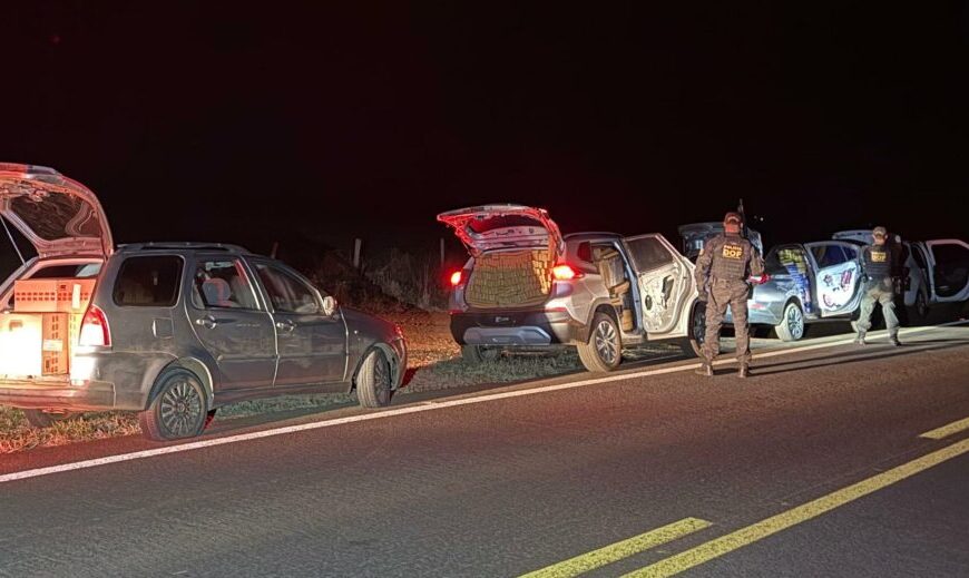 Ponta Porã: Em menos de 15 dias DOF intercepta segundo comboio com drogas e cigarros