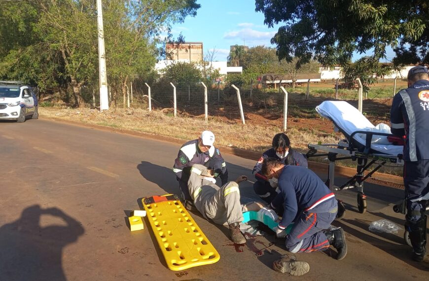Maioria dos acidentes de trânsito em Ponta Porã tem motos envolvidas