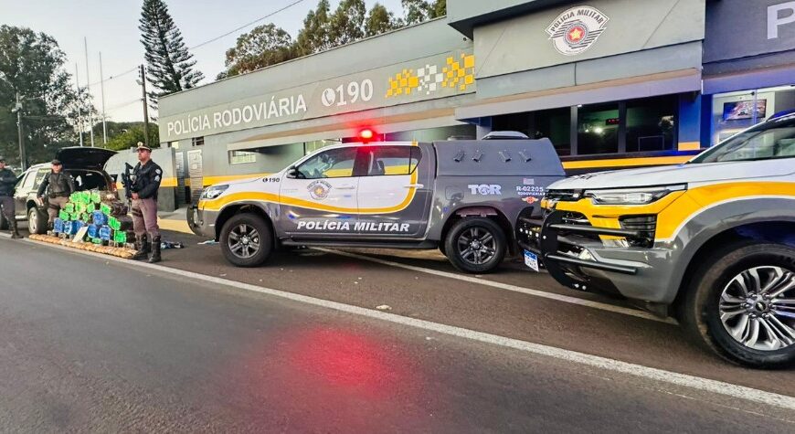 Morador do MS é preso com carga de drogas em rodovia paulista