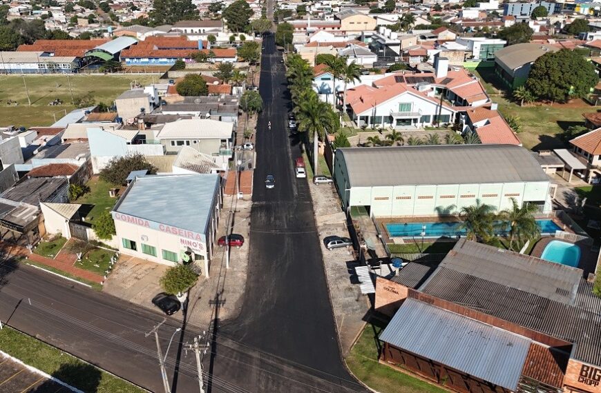 Prefeitura de Ponta Porã continua investindo em recuperação e recapeamento de vias