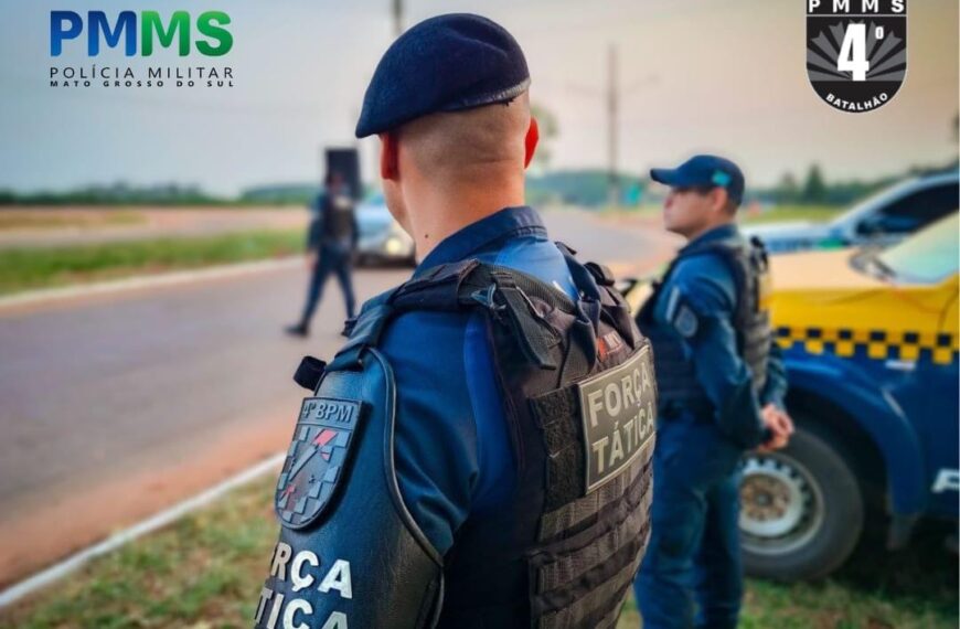 Com mandado de prisão em aberto homem é preso pela Força Tática em Ponta Porã