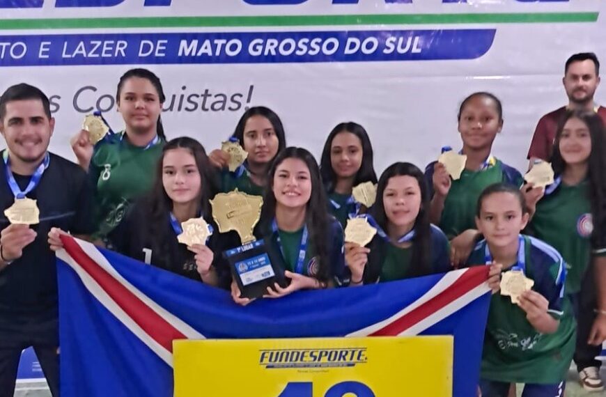 Ponta Porã é campeão do futsal e fica entre os quatro melhores do vôlei nos Jogos Escolares de MS