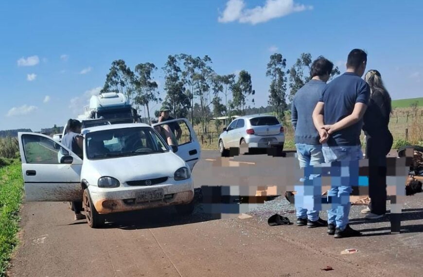 Acidente na MS-164 deixa um morto e um ferido em estado grave em Ponta Porã
