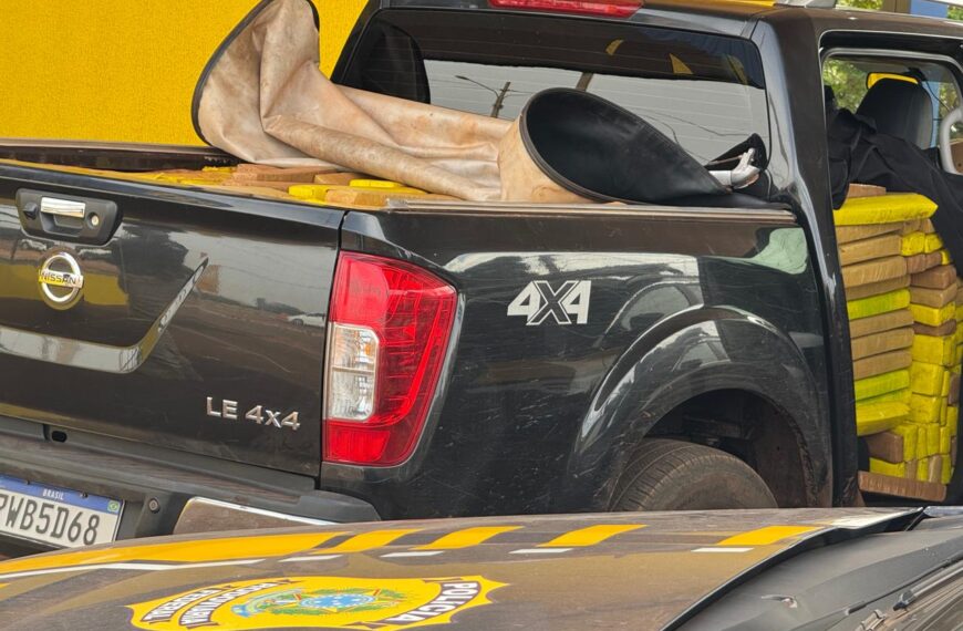 Dupla de Ponta Porã é presa com mais de uma tonelada de maconha em Dourados